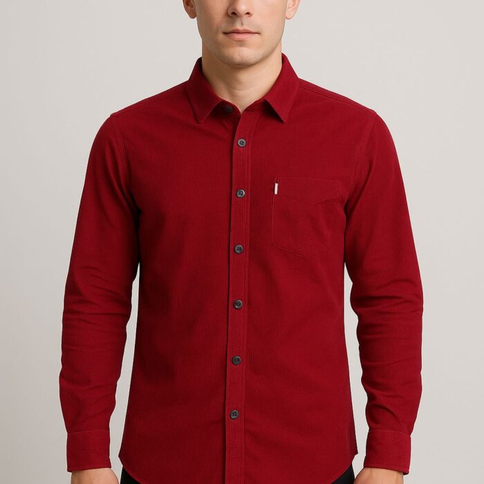 Men Regular Fit Striped Button Down Collar Casual Shirts
